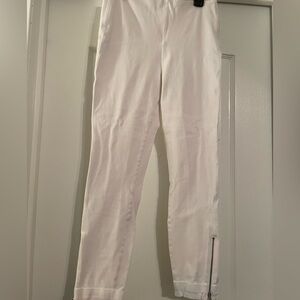 LYSSÉ zip skinny crop leggings